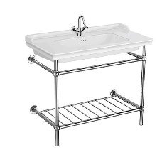 Vitra Valarte Metal Ayalklı Etajerli Lavabo 100 cm 7803B003-6175